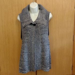 PETITES NWT Westbound Petites SZ PM Navy/Blue Sweater Vest